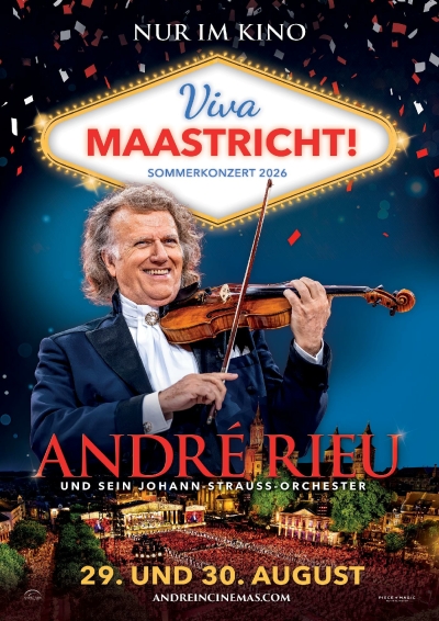 Filmplakat: Andre Rieu`s 2026 Sommerkonzert - Viva Maastricht